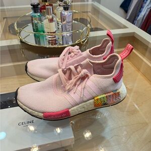 Adidas Women's Soft Pink Athletic Sneakers